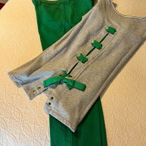 Michael Kors Kelly Green Skinny Jeans